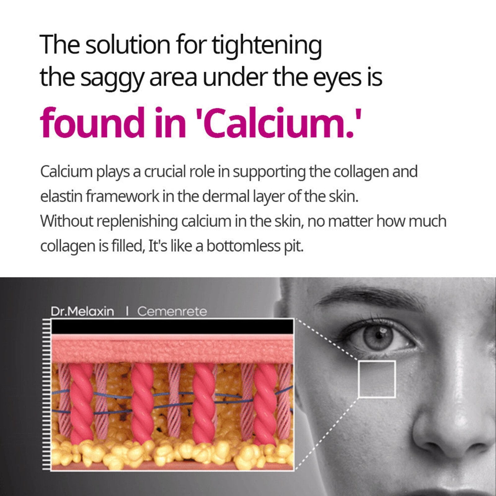 Dr.Melaxin Cemenrete Calcium Intense Cream 50ml (1.69floz)