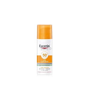 Eucerin Oil Control Sun Gel-Cream Dry Touch SPF50+ Sunscreen 50ml (1.69floz)