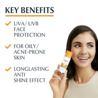 Eucerin Oil Control Sun Gel-Cream Dry Touch SPF50+ Sunscreen 50ml (1.69floz)