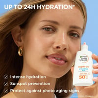 Garnier Ambre Solaire Super UV Hyaluronic Acid Hydrating Fluid SPF50+ Sunscreen 40ml (1.35floz)