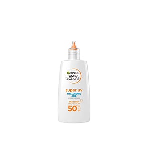 Garnier Ambre Solaire Super UV Hyaluronic Acid Hydrating Fluid SPF50+ Sunscreen 40ml (1.35floz)