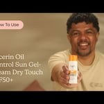Eucerin Oil Control Sun Gel-Cream Dry Touch SPF50+ | How to Use