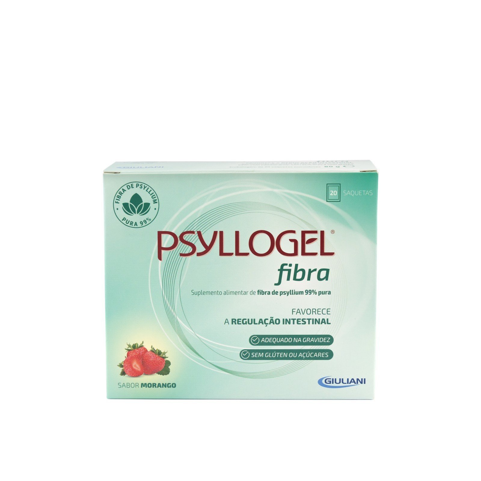 Psyllogel Fiber Sachets Strawberry Flavor x20